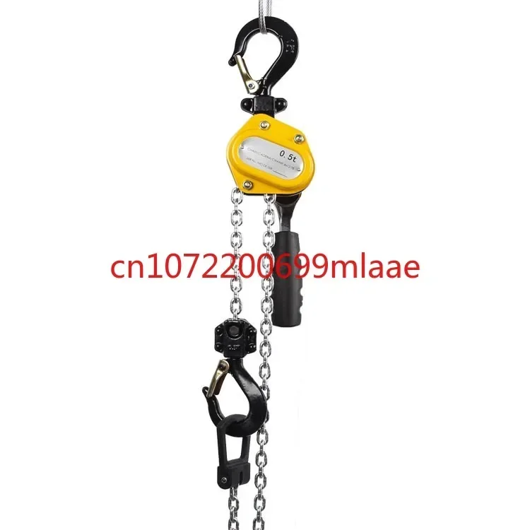 Stainless Steel Round Manual Hoist Chain Style Hand Mini Small Traction Castanets Crane