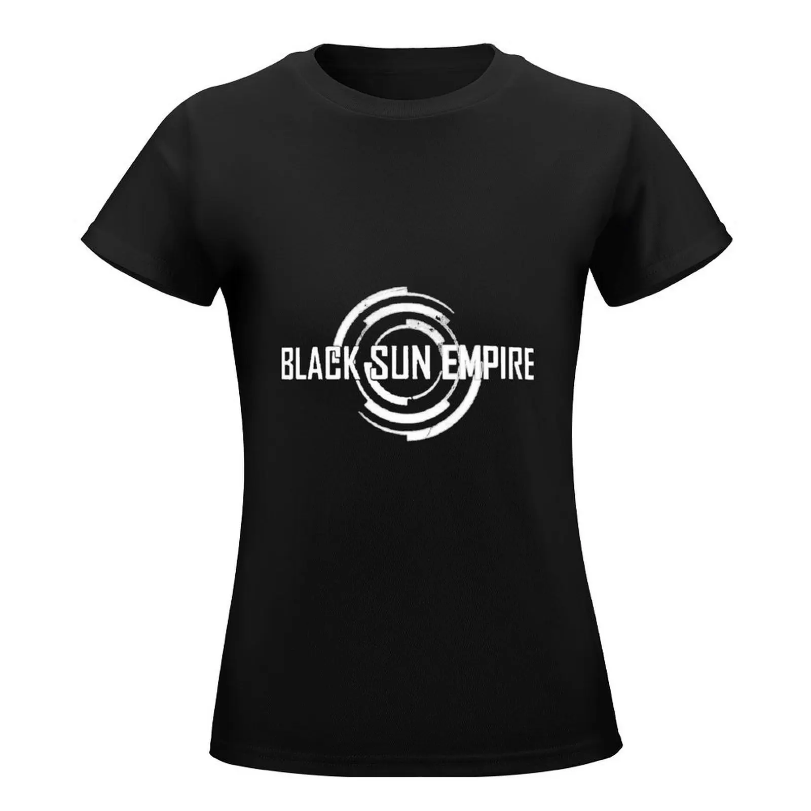 Black Sun Empire LOGO T-Shirt blanks plus size tops Blouse summer clothes Women t-shirts