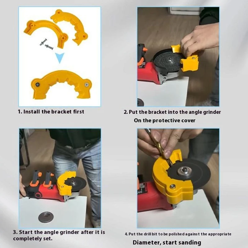 1PC Multipurpose Drill Bit Grinding Sharpener Polishing Grinding Tool Powered Tool Parts Applicable Angle grinder Grinding tools