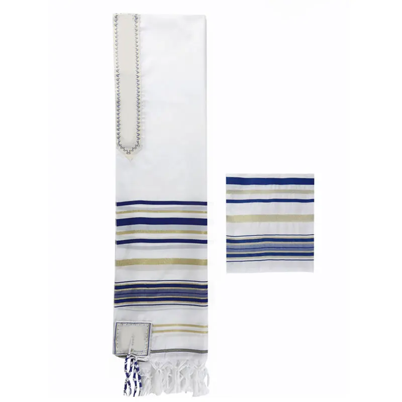 Cloth Messianic Tallit Prayer Shawl by Christmas Gifts Talit Prayer Shawl Messianic Tallit for Christian Jewish Prayer 185×51cm