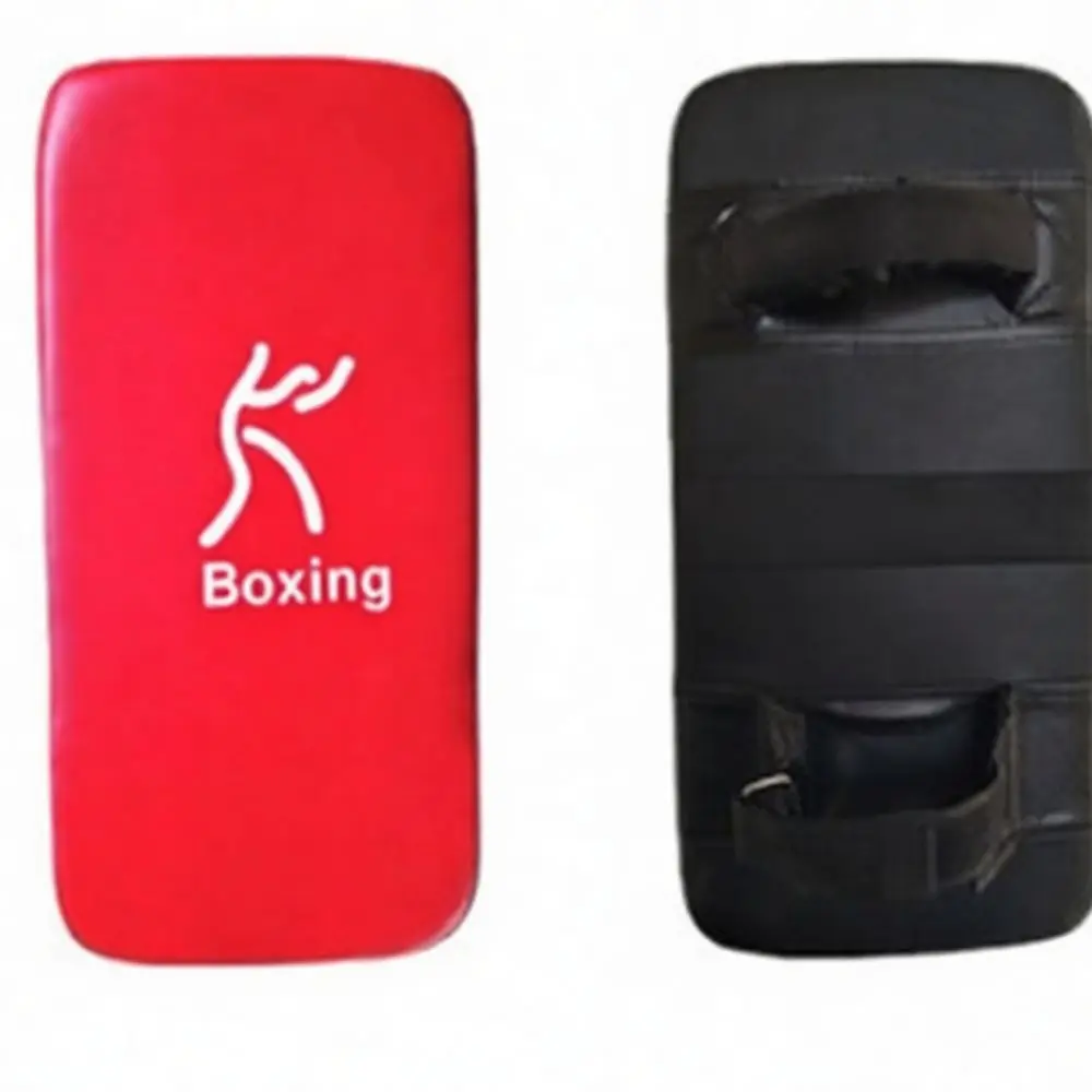Reinforced Pu Punching Pad Curved Boxing Target MMA Focus Mitts Kickboxing Shield Martial Arts Training Equipment