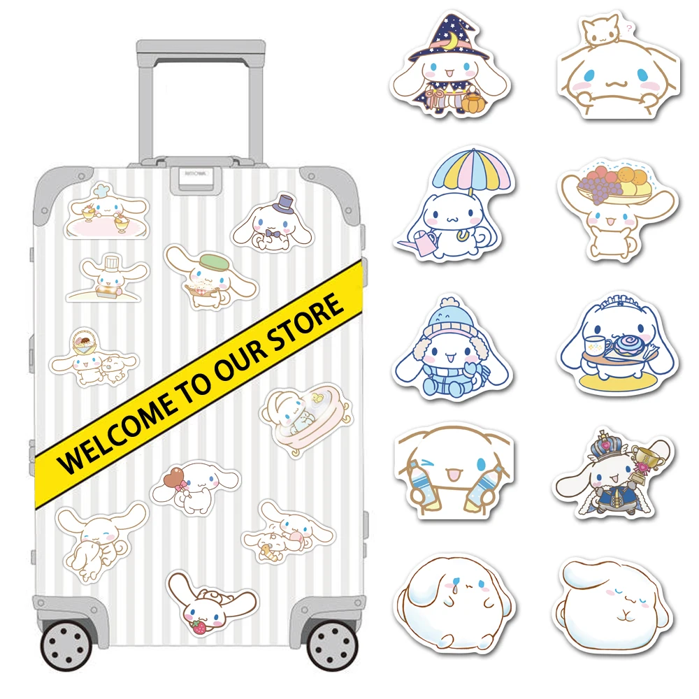 50PCS Cartoon Cute Dog Stickers for Cell Phone Laptop Decals Luggage Guitar Helmet Waterproof Stickers for Children
