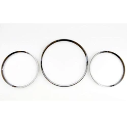 Juego de anillos de calibre cromados para salpicadero de Mercedes Benz, clase W163 ML