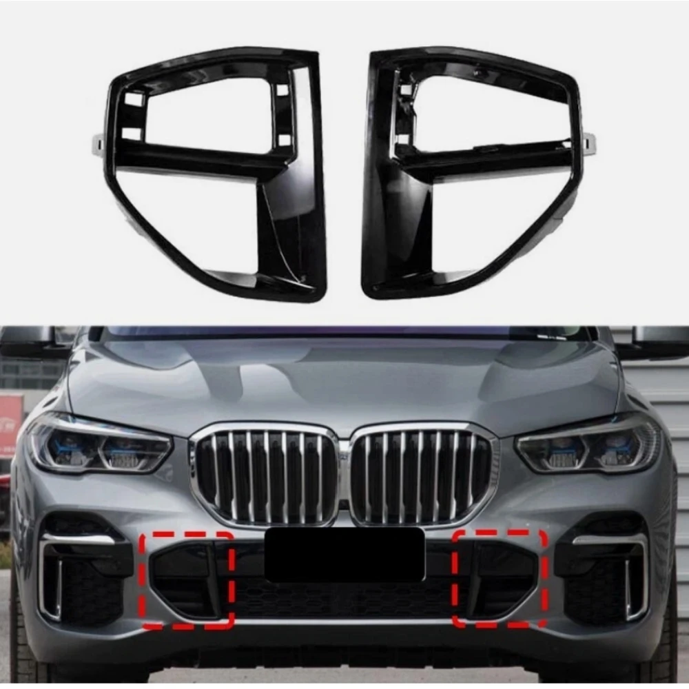 

X-T FRONT BUMPER VENT Grille 51118074269 51118074270 For BMW X5 G05 M Sport 2019-2021