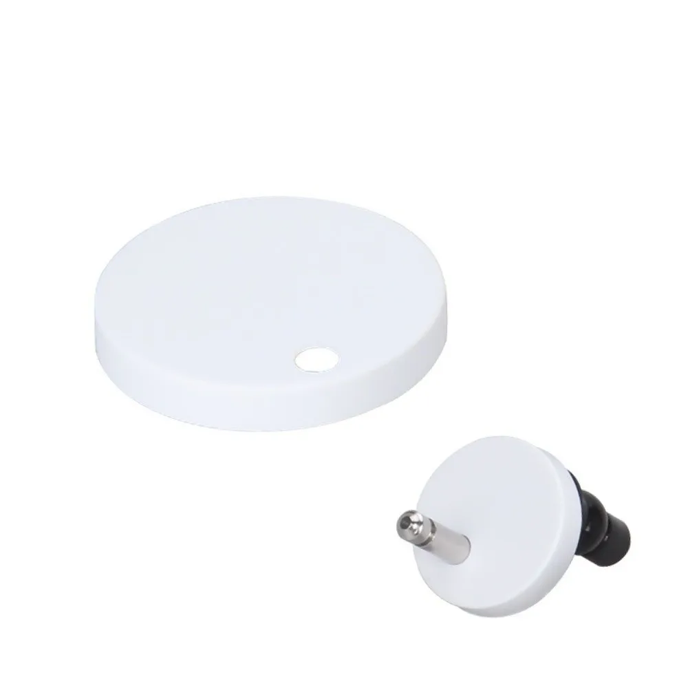 Replacement Toilet Bolt Caps 55/60/65mm Moisture Resistance Toilet Hinge Cover PVC Stainless Steel Decorative Screw Cap