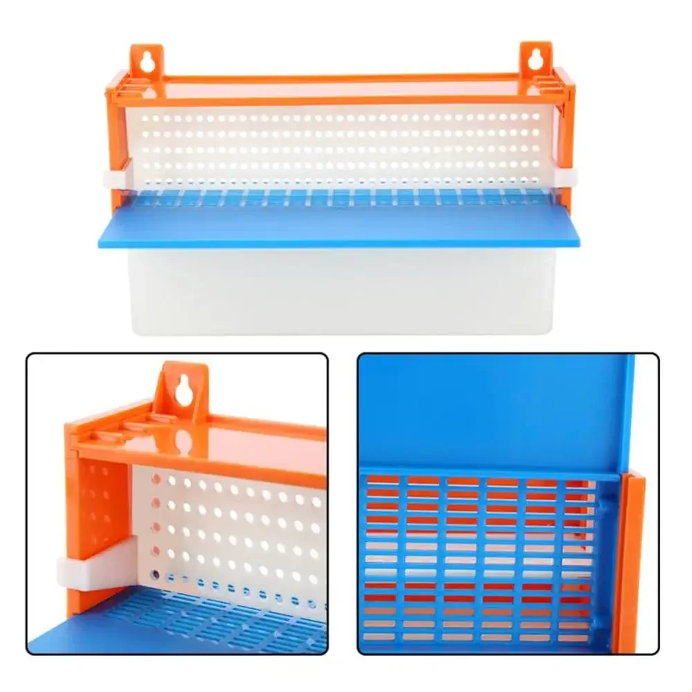 Removable Pollen Trap with Ventilated Bee Collect Pollen Tray Beehive Entrance Feeding Box Bee Pollen Collector Beekeeping Tools
