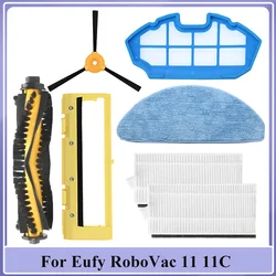 Eufy 11C Cecotec Conga mükemmellik için 990 Ecovacs Debot N79S süpürge yedek parça ana yan fırça Hepa filtre aksesuarları