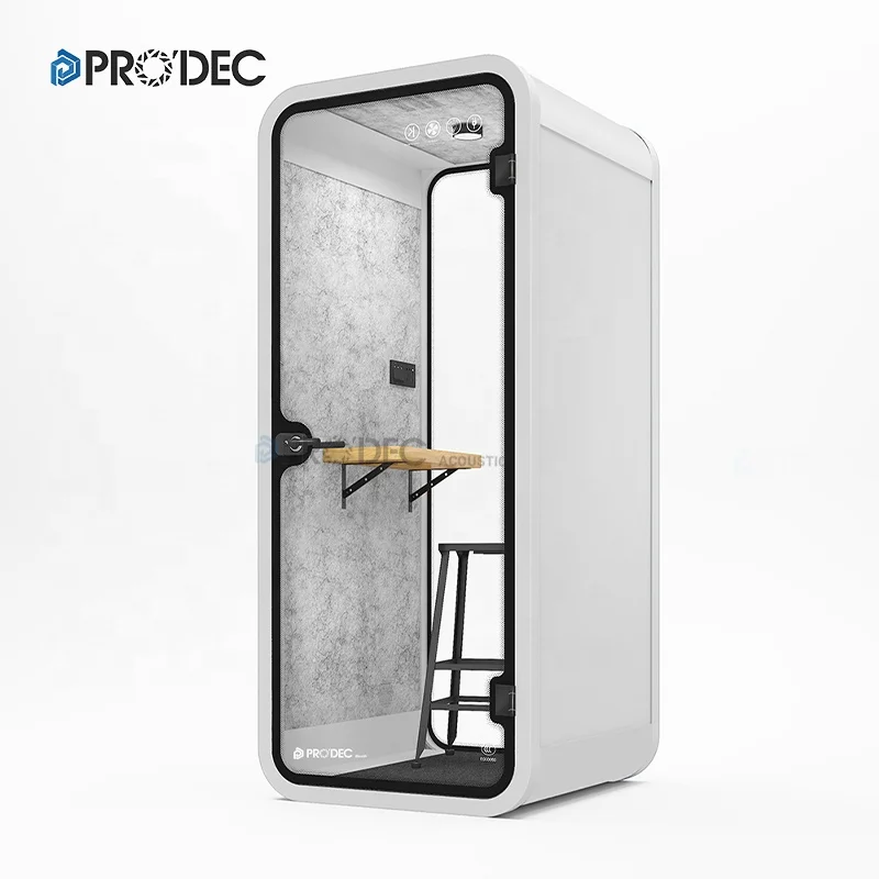 Single Occupant Acoustic Workplace Soundproof Spaces Media and Sound Booth