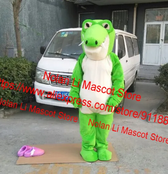 Newly Customized EVA Material Crocodile Mascot Costume Neutral Cartoon Role Play Advertising Game Adult Size Christmas Gift 228