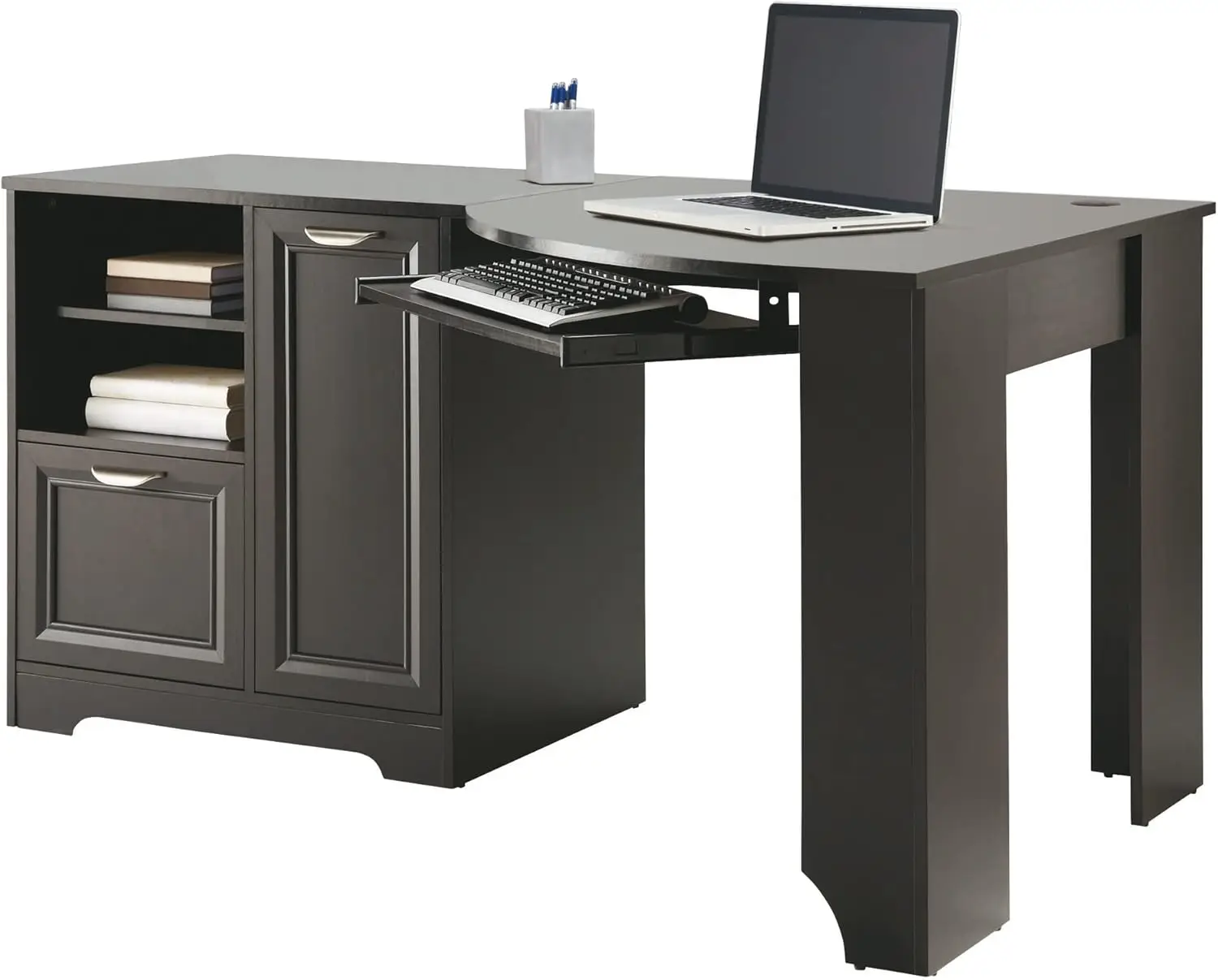 

Realspace® Magellan 60"W Corner Computer Desk, Espresso