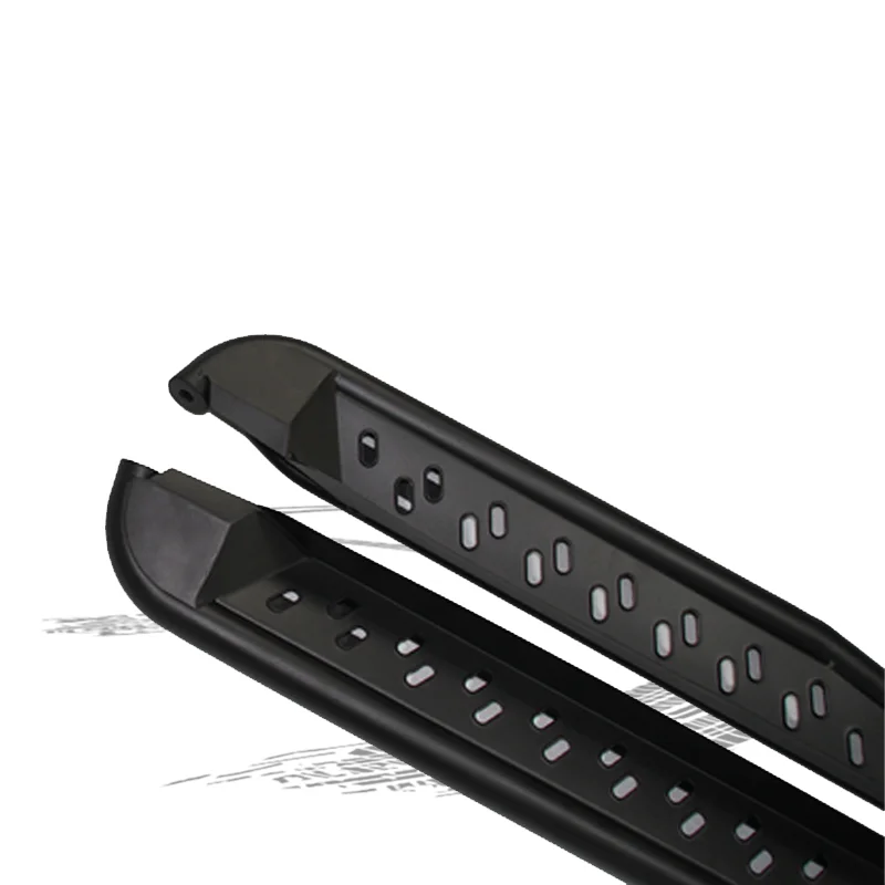 ملحقات سيارة عالية الجودة 4x4 لوحة تشغيل فولاذية خطوة جانبية لتاكوما رام رينجر F150 #4