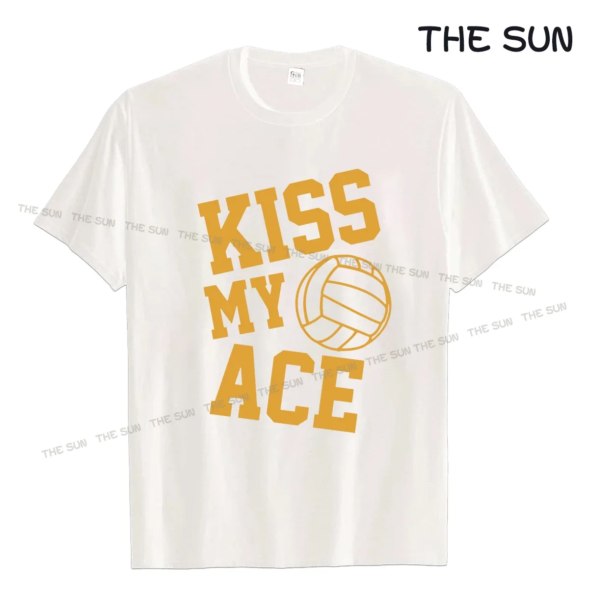

Kiss My Ace Summer Printed for Men's and Boys Short Sleeve T-shirt Tops Cotton