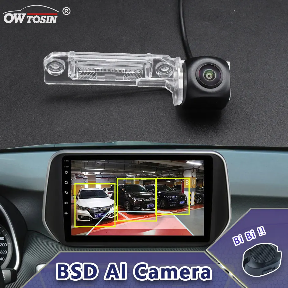 

1920x1080P AHD AI Car Vehicle view Camera For Volkswagen VW T5 Transporter Multivan 2003~2015 BSD Blind Spot Radar Alarm Monitor