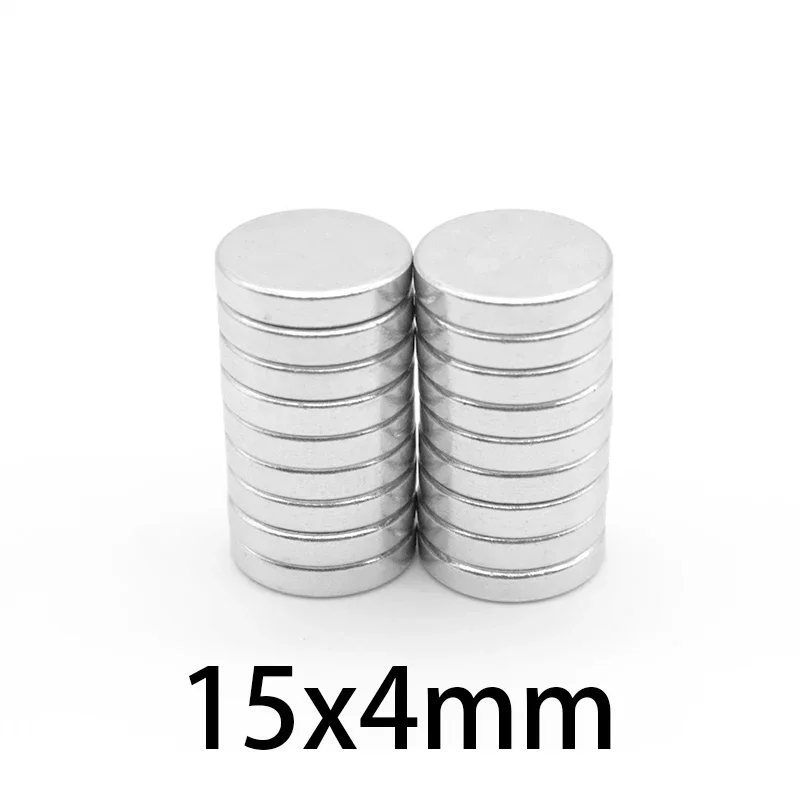 2/5/10/20PCS 15x4 mm Disc Strong Cylinder Rare Earth Magnet 15mmx4mm N35 Round Neodymium Magnets 15x4mm 15*4 mm