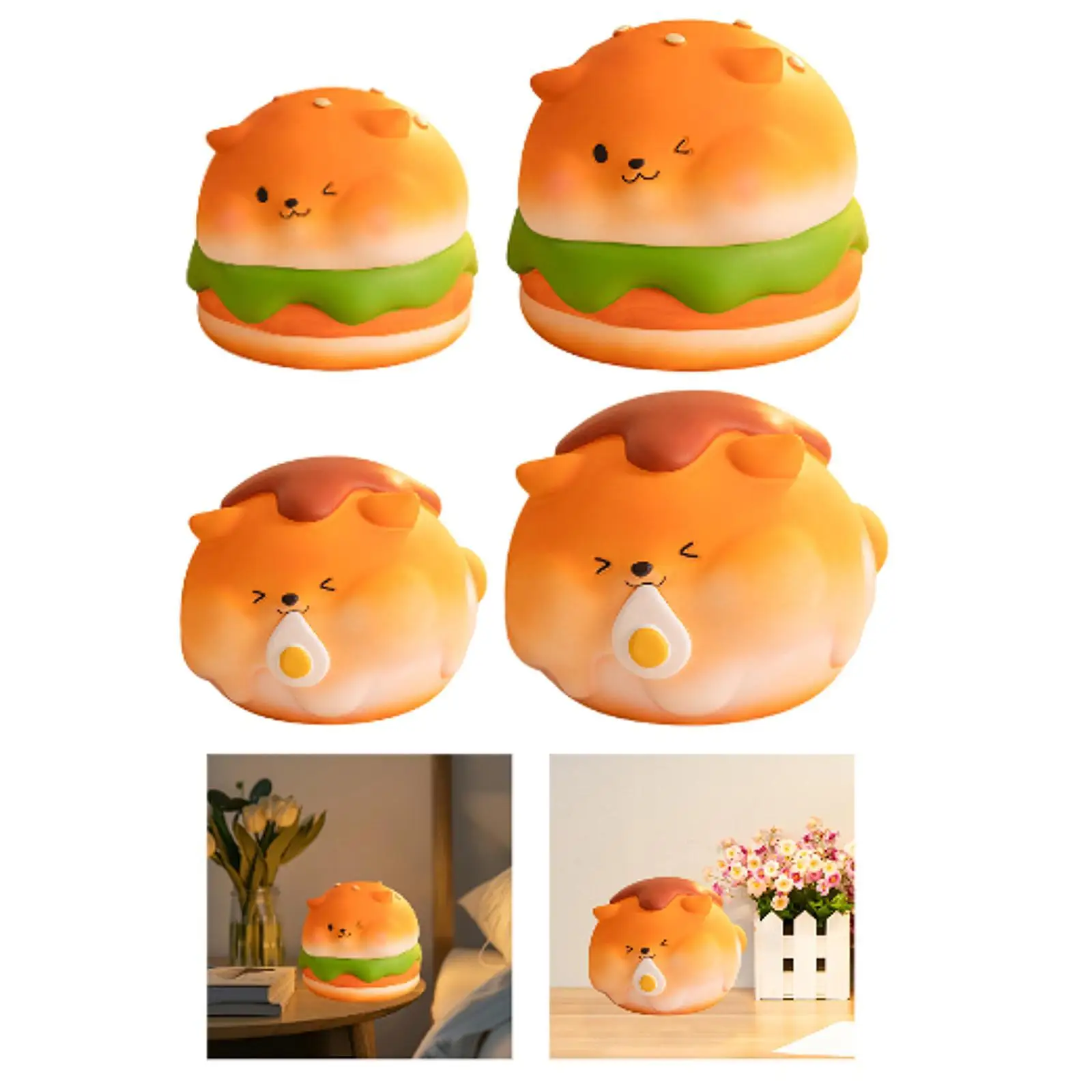 Bread Puppy Money Bank Storage Money Box for Indoor Fireplace Study Room