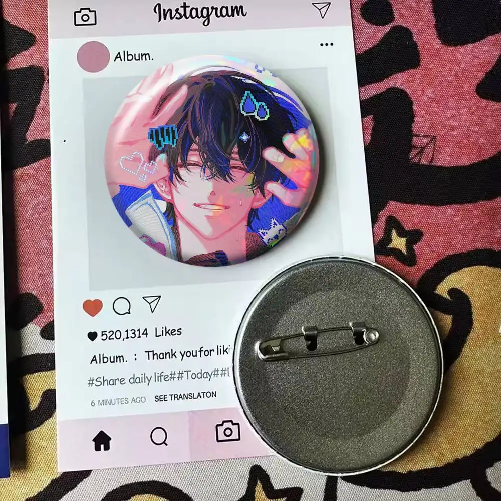 ORV D-Dokja J-Joonghyuk Joongdok   Laser Badge Applicable For Backpack Clothes Hats Decor Creative Accessories