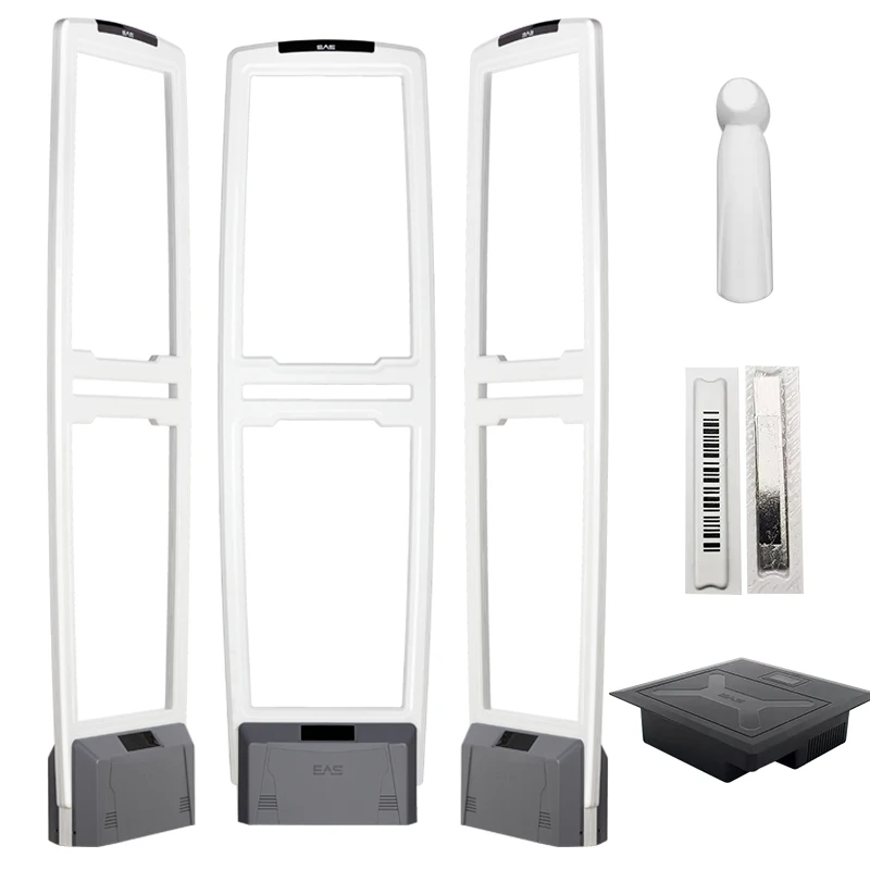 Dispositivo de sensor de seguridad para tienda minorista, sistema de alarma de puerta con antena antirrobo EAS AM distribuida para tiendas de ropa, supermercados y