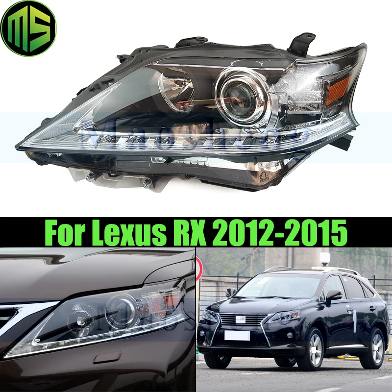 Maosheng Without AFS Front Bumper Head Light Head Lamp For Lexus RX RX270 RX350 2012-2015 Headlamp Headlight Front Turn Light