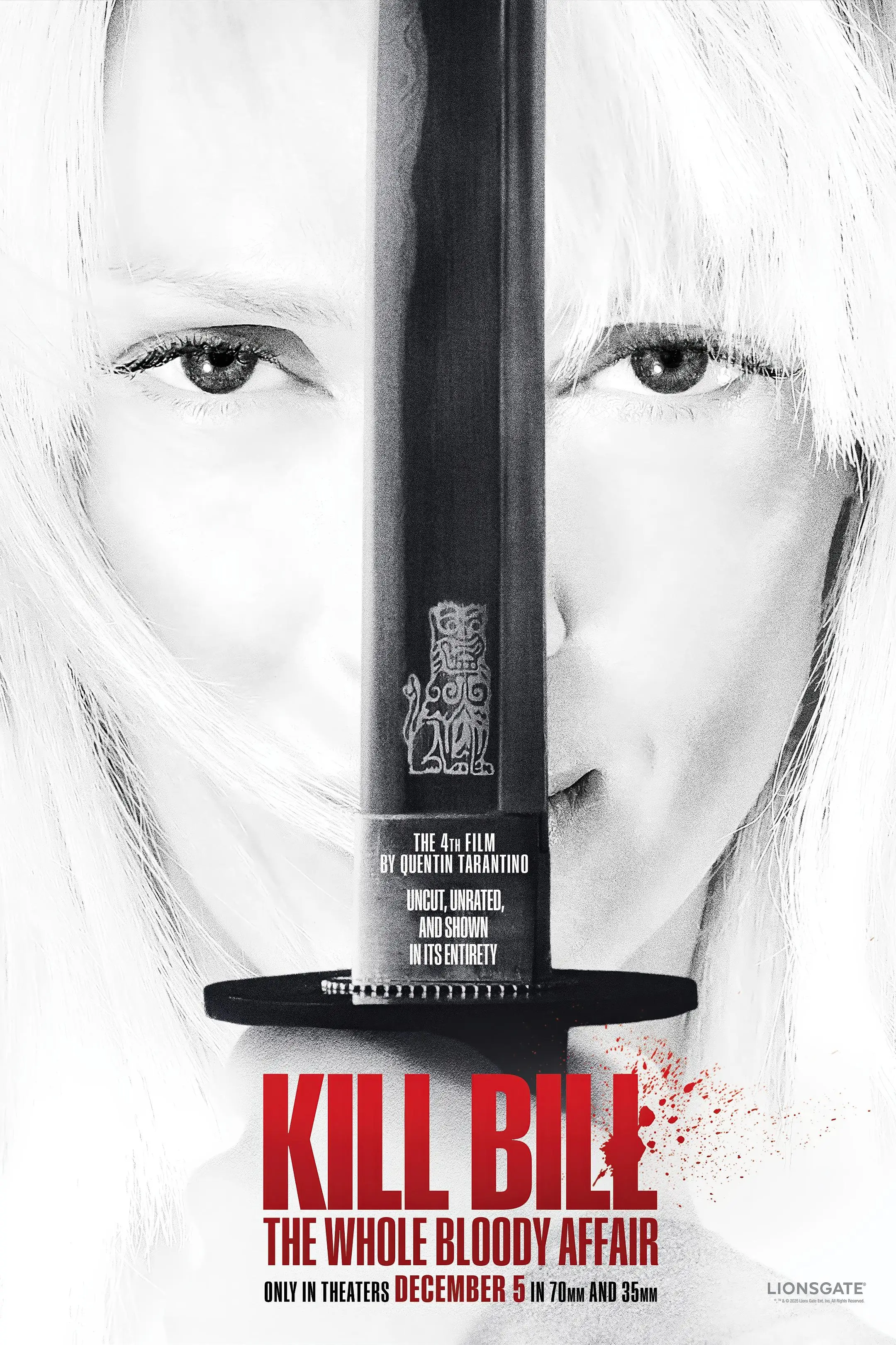 Movie Kill Bill: The Whole Bloody Affair Wall Art Poster Vintage Home Cafe Decor Gift