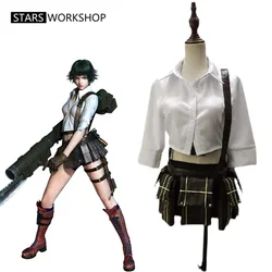 Game DMC 5 V Lady Mary Cosplay Costumes Battle Uniform Halloween Carnival Party Suit