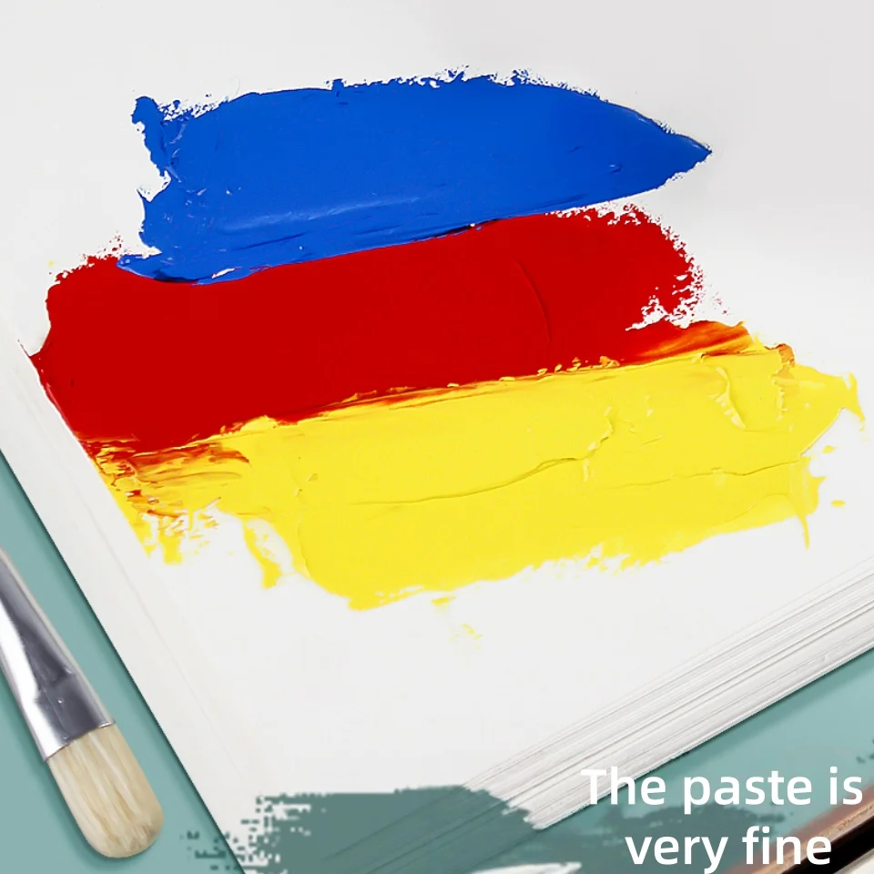 9-Farben-Acrylfarben, erhältlich in großer Kapazität von 50 ml. Das Set enthält Malen, Färben, Kunst, Malerei und Graffiti. – Detail 6