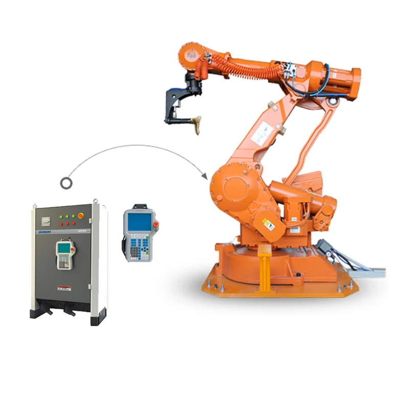 Industry Robot Arm Automatic Polishing Stainless Steel Spoon Lock Chair Leg Brass Faucet Handle Intelligent Polishing Machine