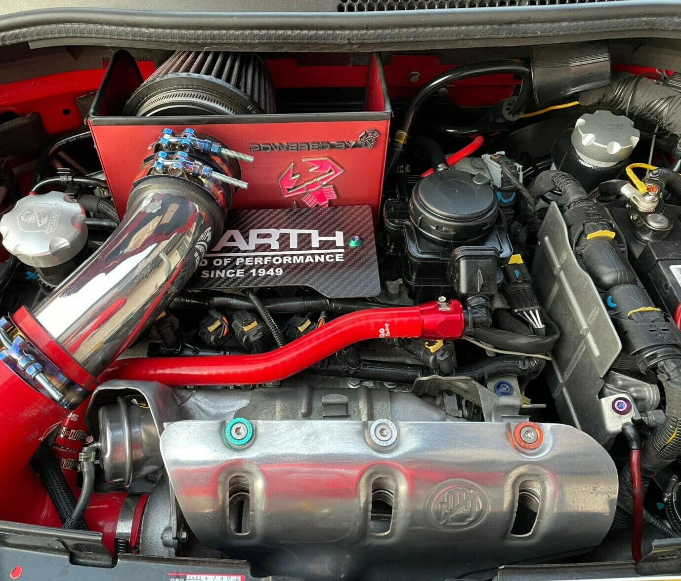 Oil Resistant FKM/FVMQ Oil Proof Breather Silicone Tube Hoses Pipe For Abarth 500 595 695 Grande Punto Alfa Romeo Mito IHI Turbo