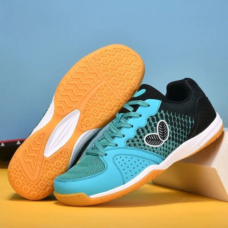 Professional table tennis shoes beef tendon sole shock absorption wear light shoes for men and women