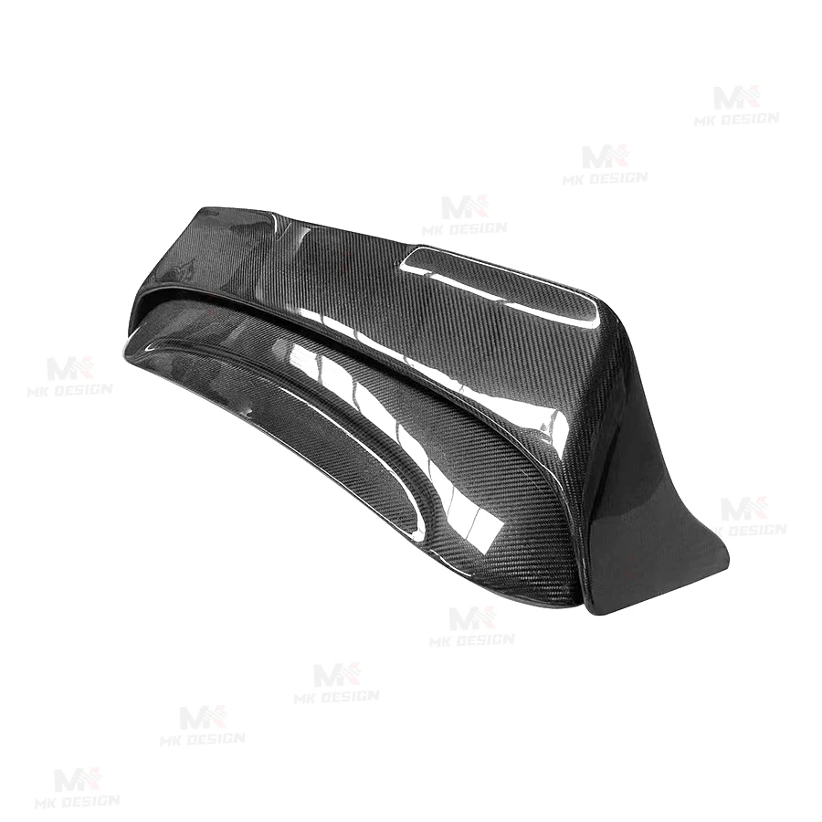 AG Style Carbon Fiber Rear Roof Spoiler for Mini JCW F56 Cooper S 2014-2023 Rear Double Deck Wing Rear Spoiler Car Accessories