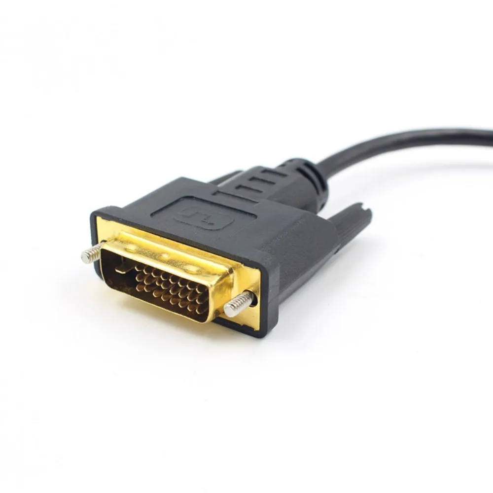 DVI To VGA DVI-D DVI To VGA Adapter VGA Output 24+1 DVI DVI-D DVI To VGA Converter DVI Input 25-pin DVI-D DVI To VGA Converter