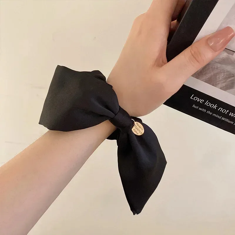 Silk Bow Elastic Ha… - image