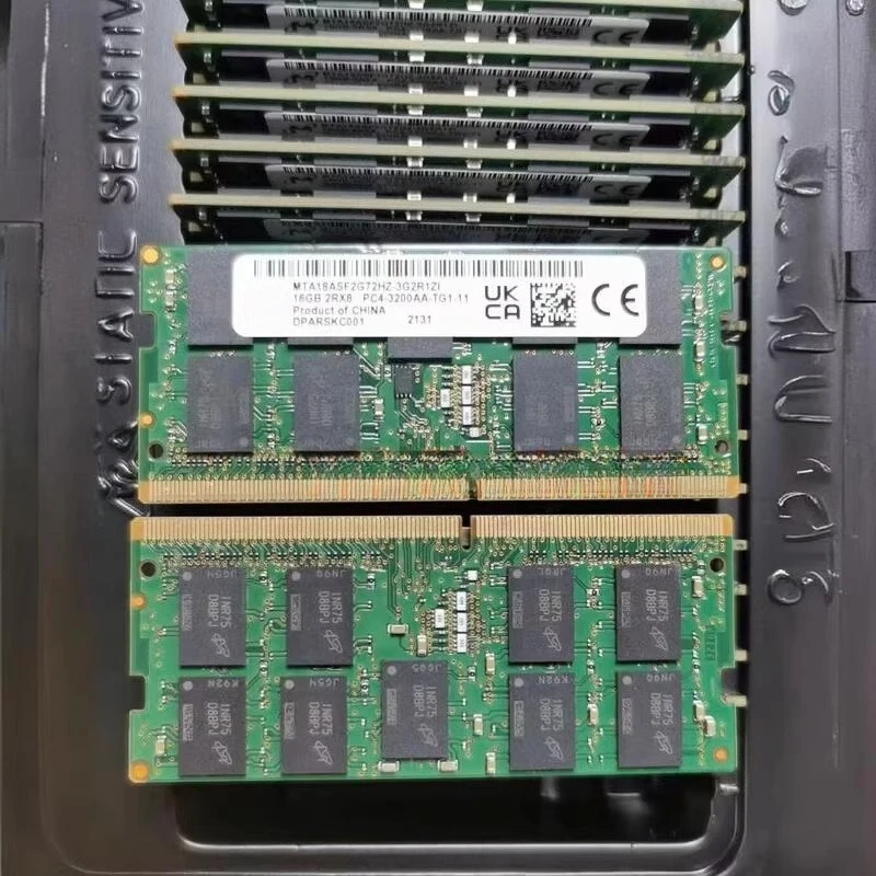 

Для памяти ноутбука Micron 16G 2RX8 3200AA-TG1 ECC MTA18ASF2G72HZ-3G2R1ZI