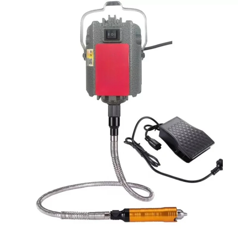 High power 1200W positive and reverse rotation grinding machine jade engraving machine grinding machine polishing beautiful seam