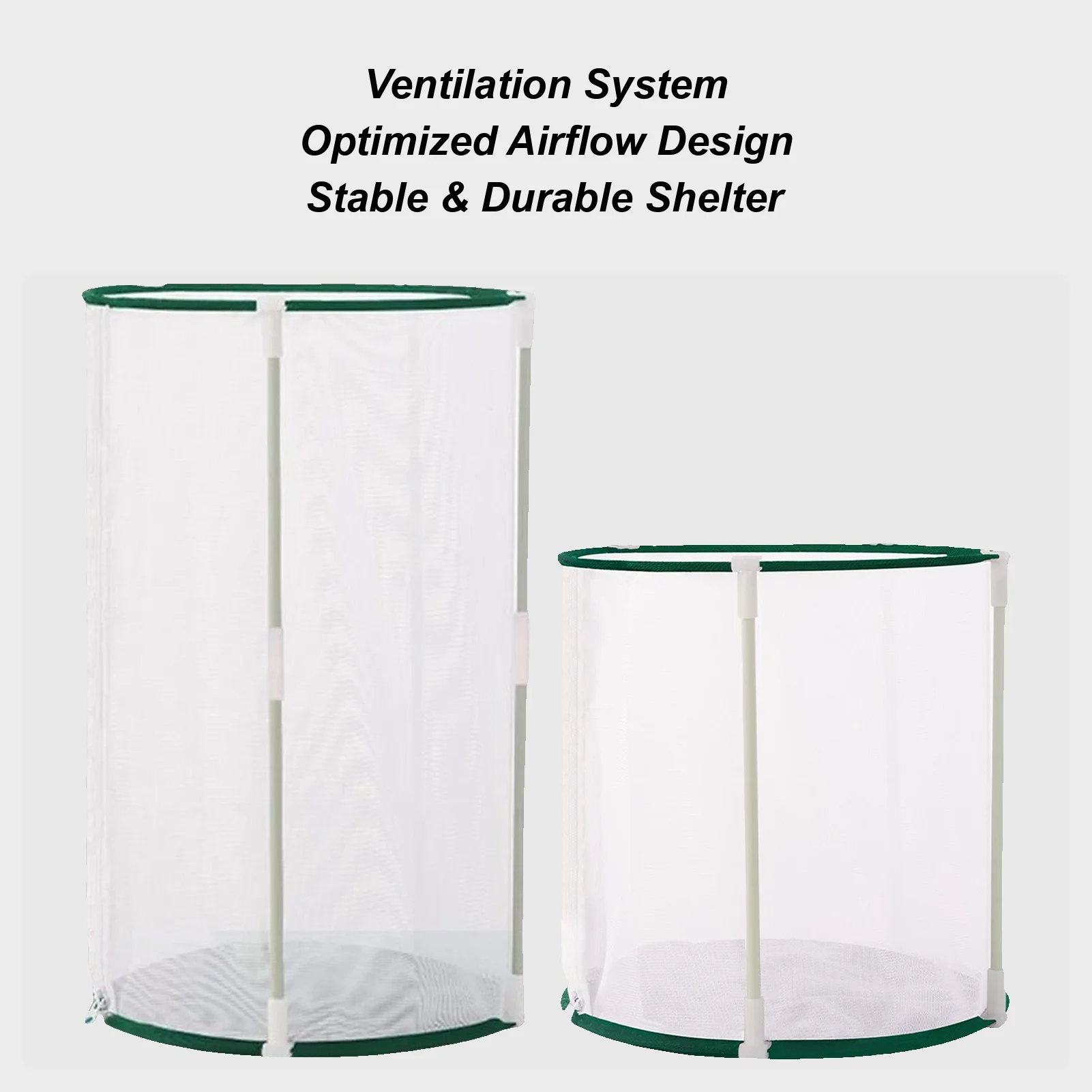 

Multifunctional Plant Cove Net Cage Guard Tent Foldable Circular Insect Screen Garden Plant Protection Cover For Flower Plants