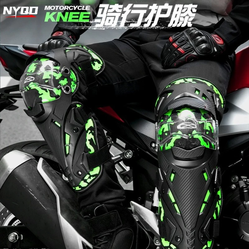 

Motorcycle Knee Pads for Men Women Motocross Dirt Bike Anti-Crash Protective Gear All Season