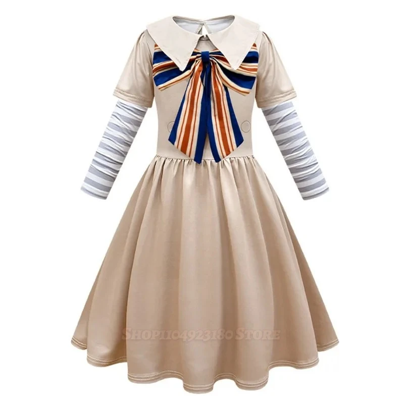 Movie M3GAN Cosplay Costume Girls Cos Dress AI Robots Megan Dresses Uniform Halloween Carnival Role-play Party Outfits for Women