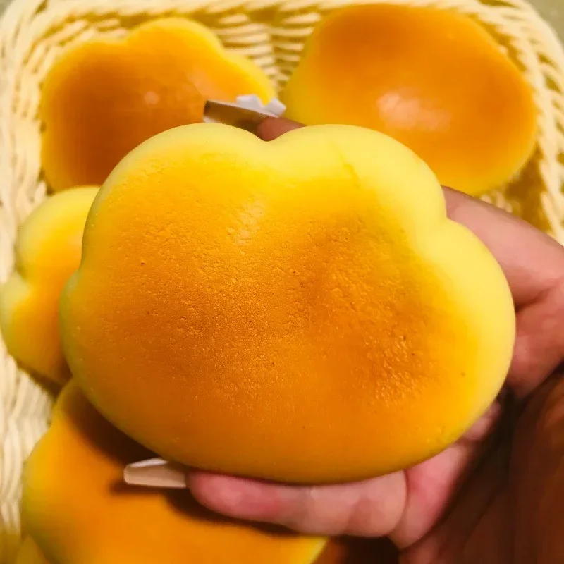 لون الكراميل سحابة الخبز انتعاش بطيء قرصة الموسيقى الضغط تنفيس لعبة اسفنجي الضغط