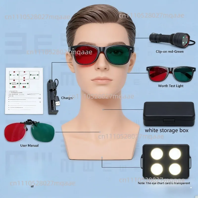 Worth 4 Dot Test Light Strabismus Amblyopia Optometry Ophthalmic Tester