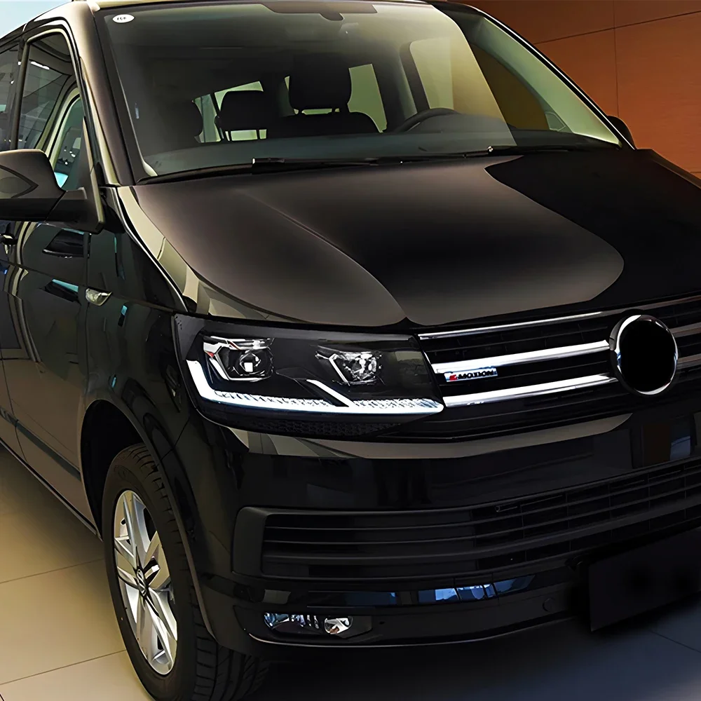

Для VW Multivan T6 2016-2020: Комплект передних светодиодных фар с улучшенной конфигурацией, проекторные, с двойными линзами, Plug and Play, аксессуары