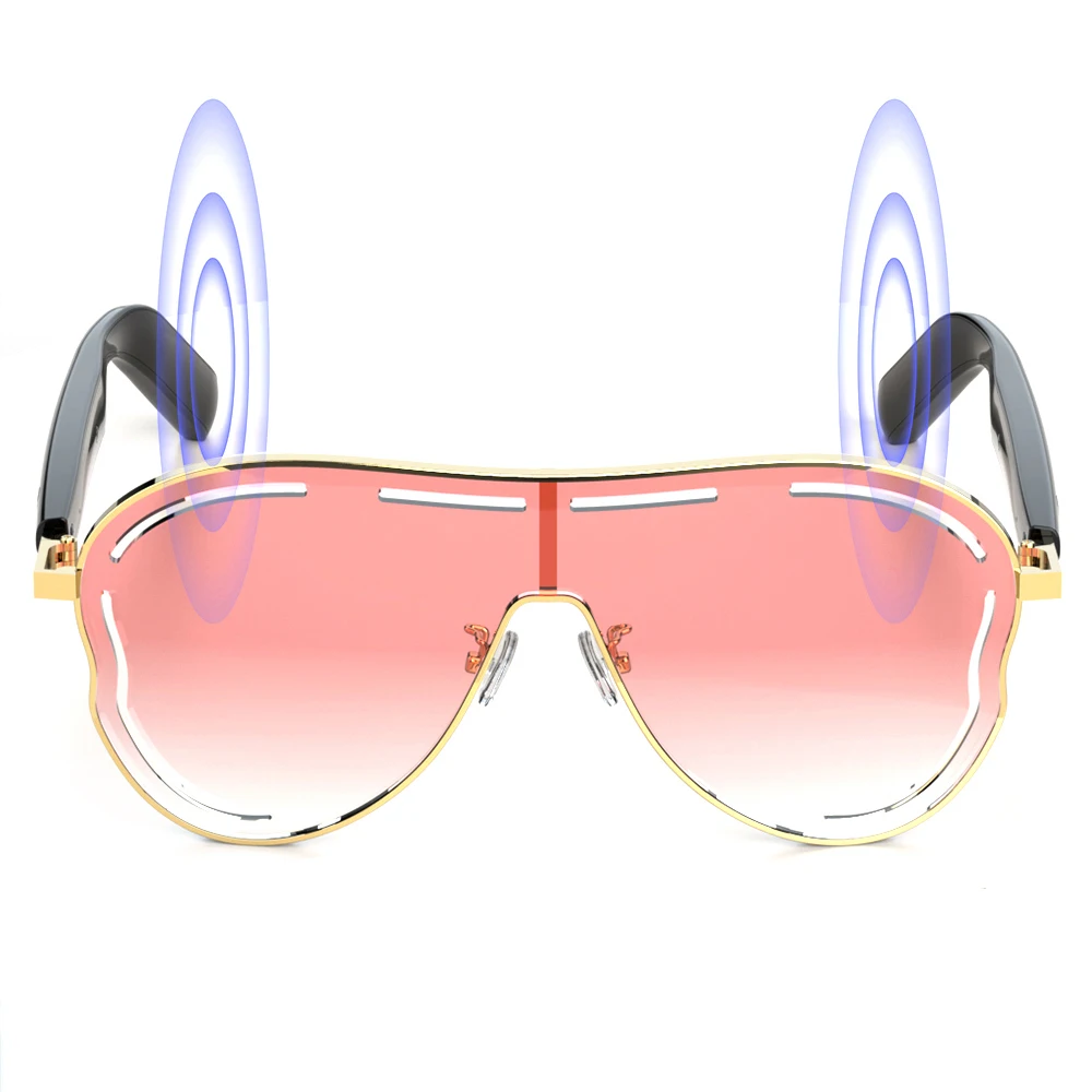 

SG-26 PRO Women Smart Glasses UV Protection Wireless BT Calls Voice Assistant Men Smart Wearable Headset