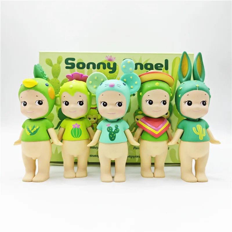 New Sonny Angel Blind Box Angel Doll Plant Cactus Series  Cute Doll Trendy Car Mobile Phone Ornaments Handmade Children'S Gift