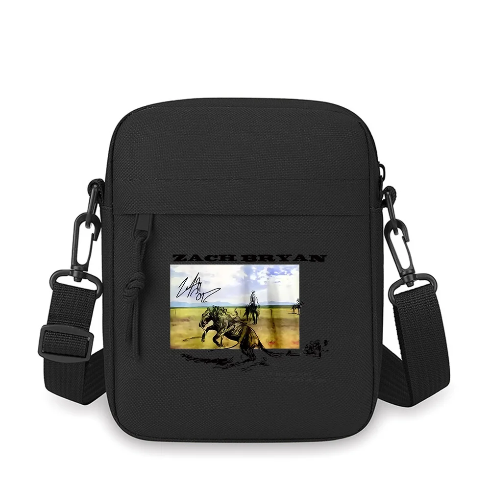 

Cowboy riders horse sky field Men Crossbody Bag Single Shoulder Women Cartoon Anime Film Printing Design Unisex