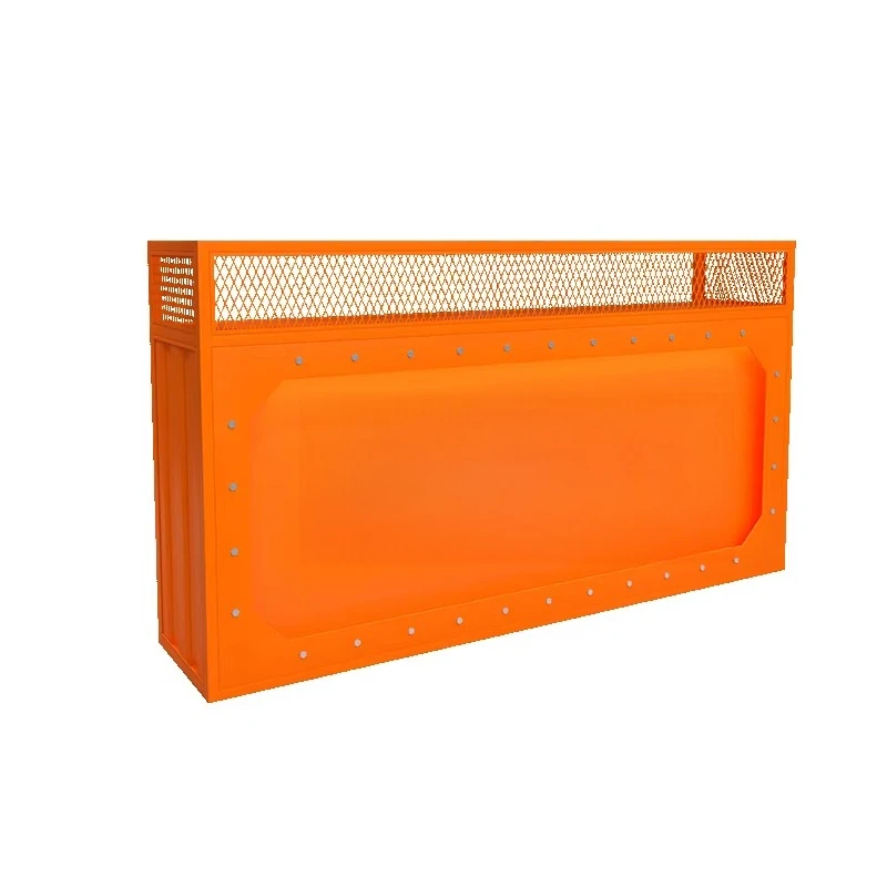 Restauracja komercyjna Mała recepcja styl industrialny metal catering strona kasy Wejście bar sklep