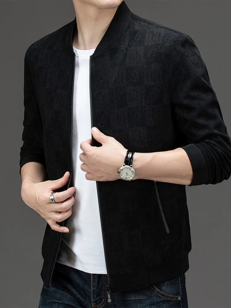 2025 Men's Casual Business Jacket Fashionable High-Quality Spring Autumn New Stylish Coat for Men