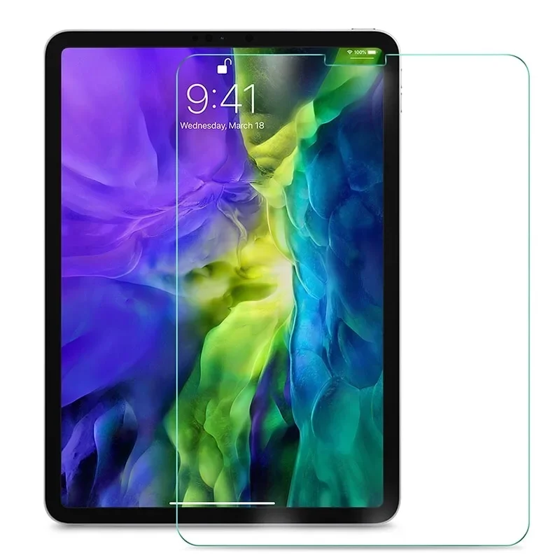 

9H Tempered Glass For iPad Pro 12.9 2018 Tablet Screen Protector A1876 A2014 A1895 A1983 Bubble Free Scratch Proof HD Clear Film