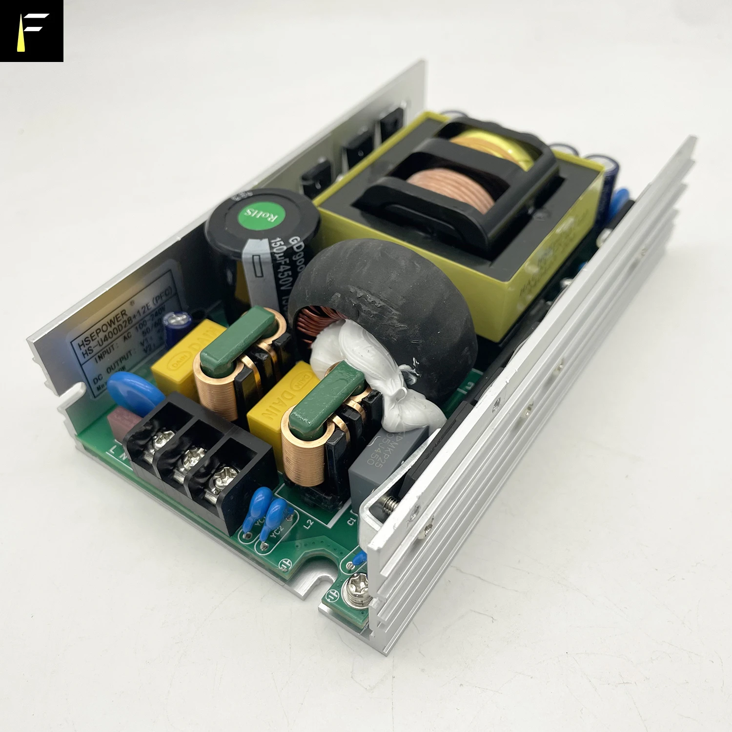 HS-U400D28+12E(PFC) LED Moving Head Zoom Wash Color Flood Light Power Source Board 450W 28V12V with PFC