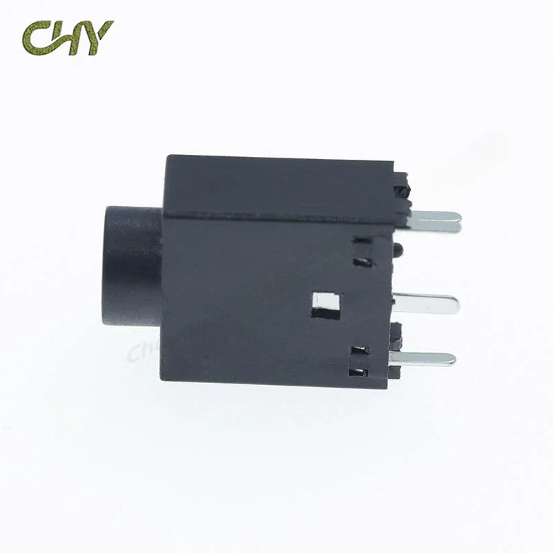 10Pcs Green and Black PJ-358 DC30V 1A 3.5MM Audio Socket Connector Vertical 5Pin DIP-5 PJ358