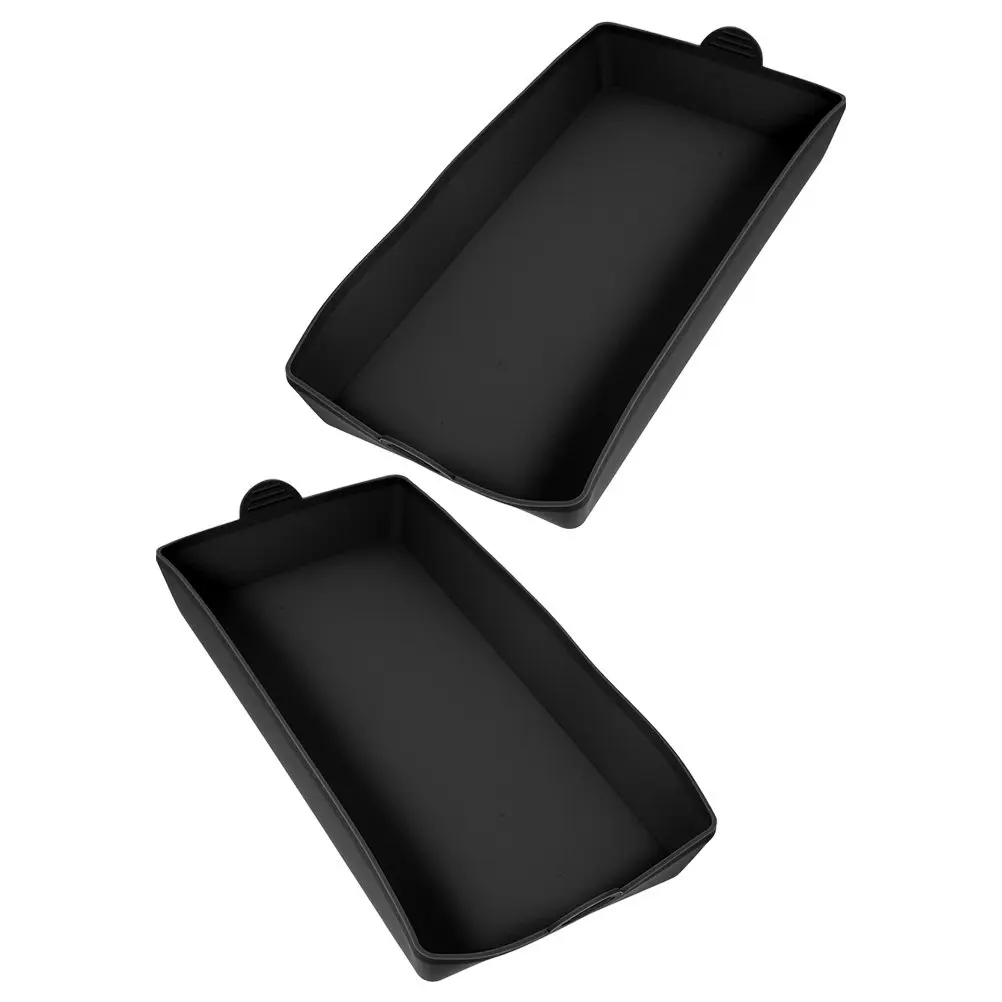 2Pcs Silicone Bread Pan Nonstick Loaf Mold Rectangular Baking Tray Kitchen Toast Bread Baking Tool Home Bakery Use