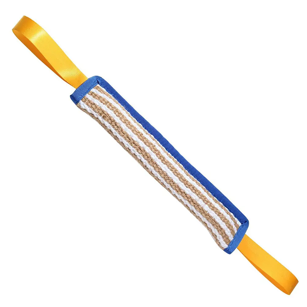 

Игрушка-жгут для дрессировки собак с эргономичными ручками: улучшает состояние зубов, снимает тревогу, улучшает взаимодействие с хозяином дома и на улице