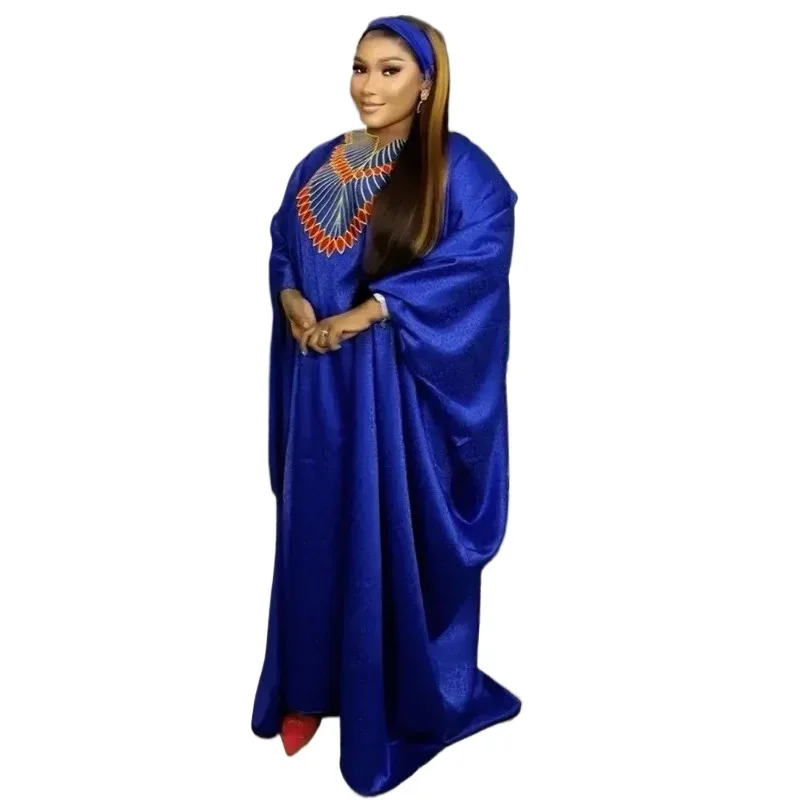 Abayas para mulheres dubai luxo 2024 africano muçulmano moda vestido caftan marocain vestidos de festa à noite boubou robe djellaba femme